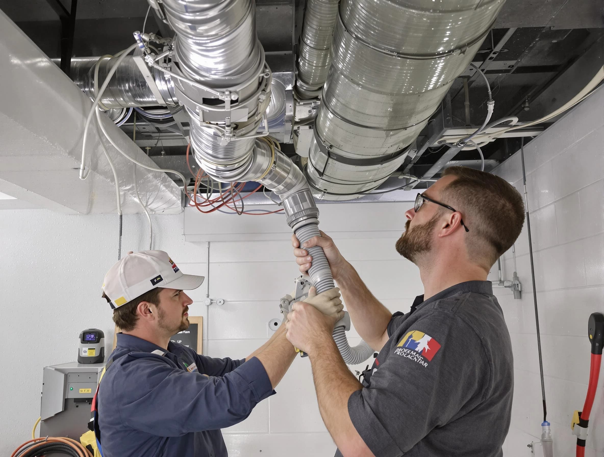 Avondale Air Duct Cleaning technician performing thorough AC duct cleaning in Avondale