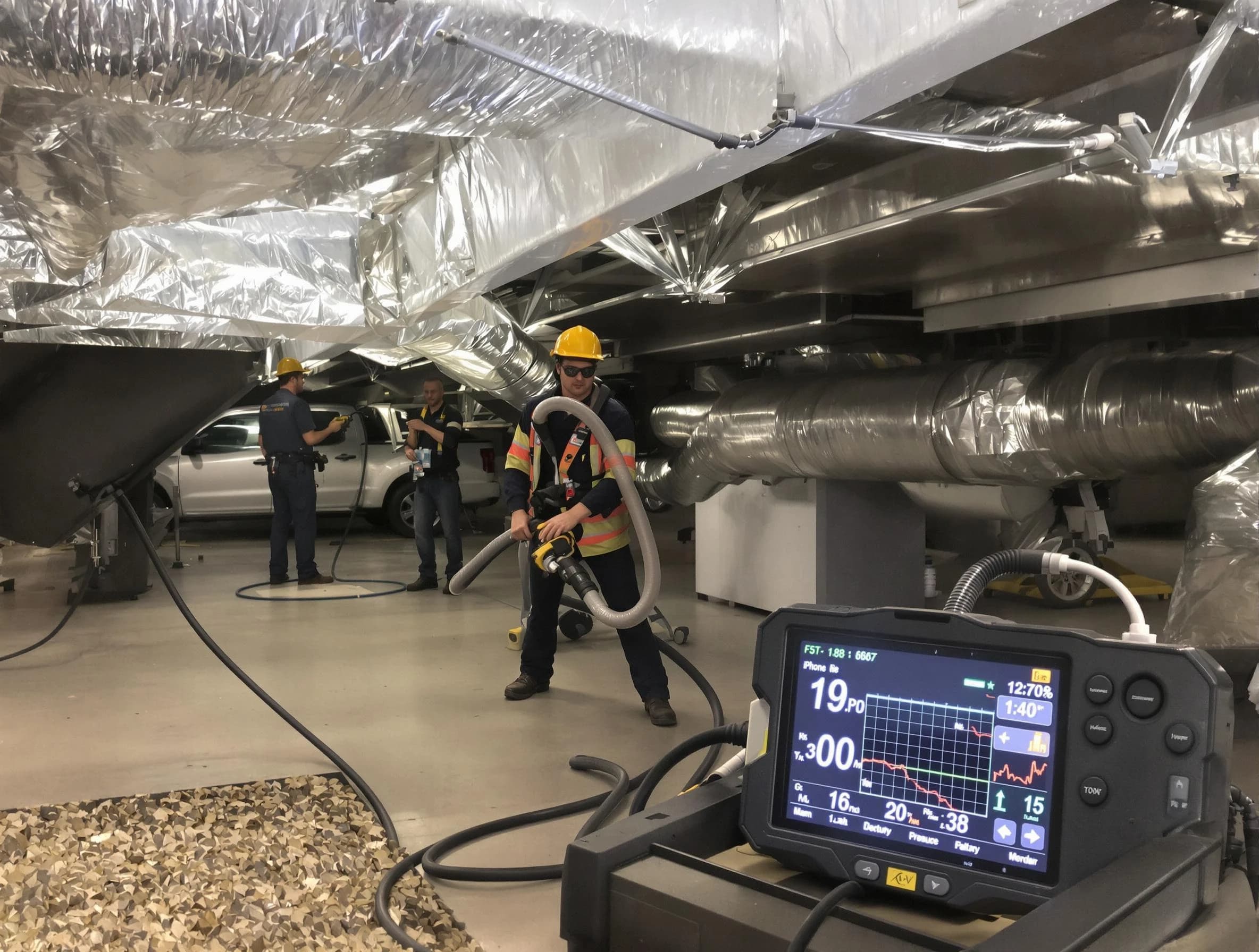 Professional negative pressure duct cleaning by Avondale Air Duct Cleaning in Avondale
