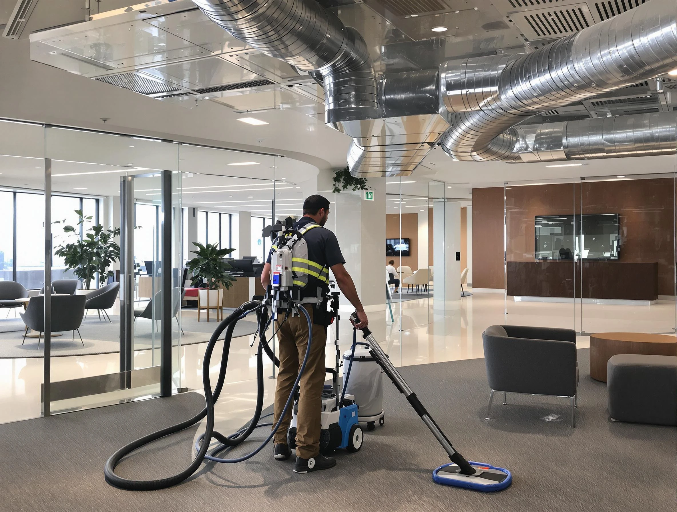 Commercial duct cleaning service by Avondale Air Duct Cleaning in Avondale