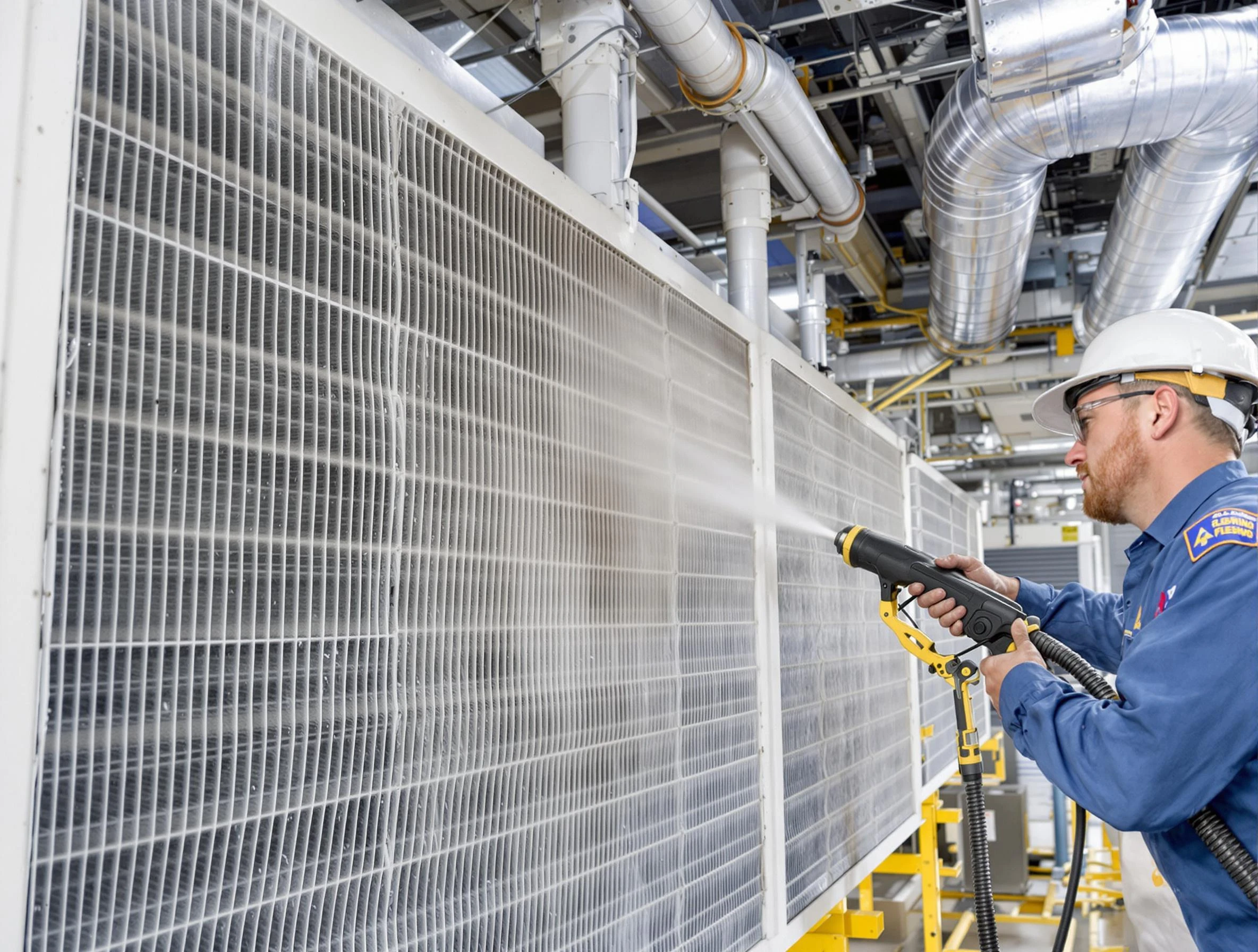 Professional commercial coil cleaning by Avondale Air Duct Cleaning in Avondale